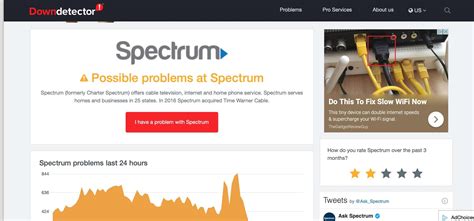 is soectrum down|is something wrong with spectrum.